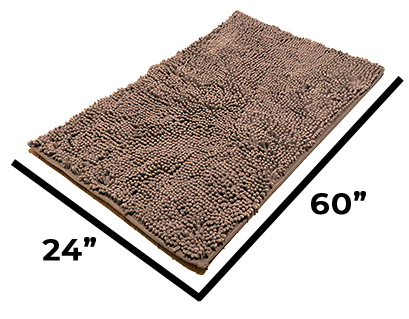 My Mat Dirt Trapping Mud Rug, 31 x 37 - Linen