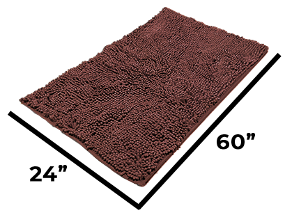 Burgundy Red Anti-Mud Mat