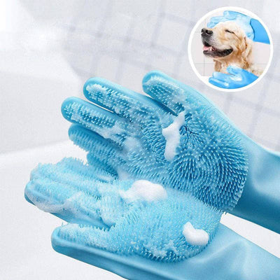 Rubber Scrubbers - Bathing & Grooming Gloves