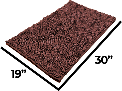 Chocolate Brown Anti-Mud Mat